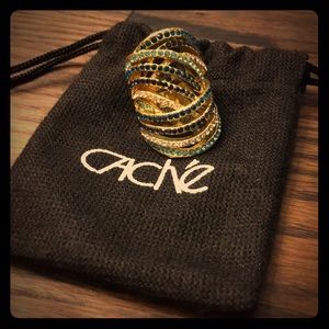 Cache cocktail ring